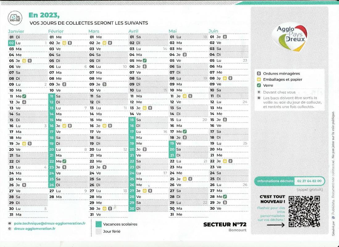 Calendrier dechets 2023 1